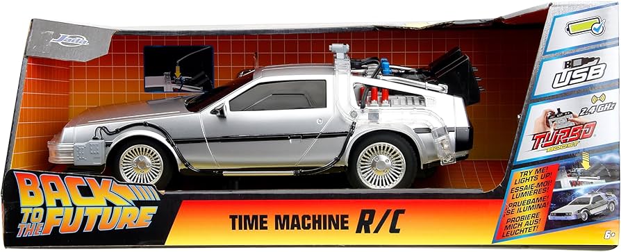 Jada Back to the Future R/C Time Machine
