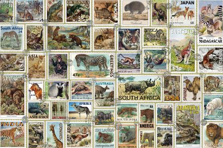 Ravensburger  Animal Stamps 3000 Piece Jigsaw