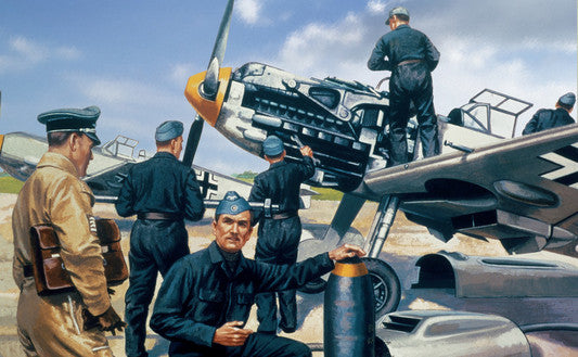 Airfix WW2  Luftwaffe Ground Personnel 1:76