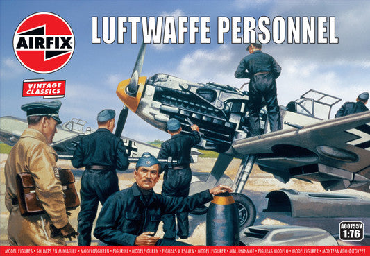 Airfix WW2  Luftwaffe Ground Personnel 1:76