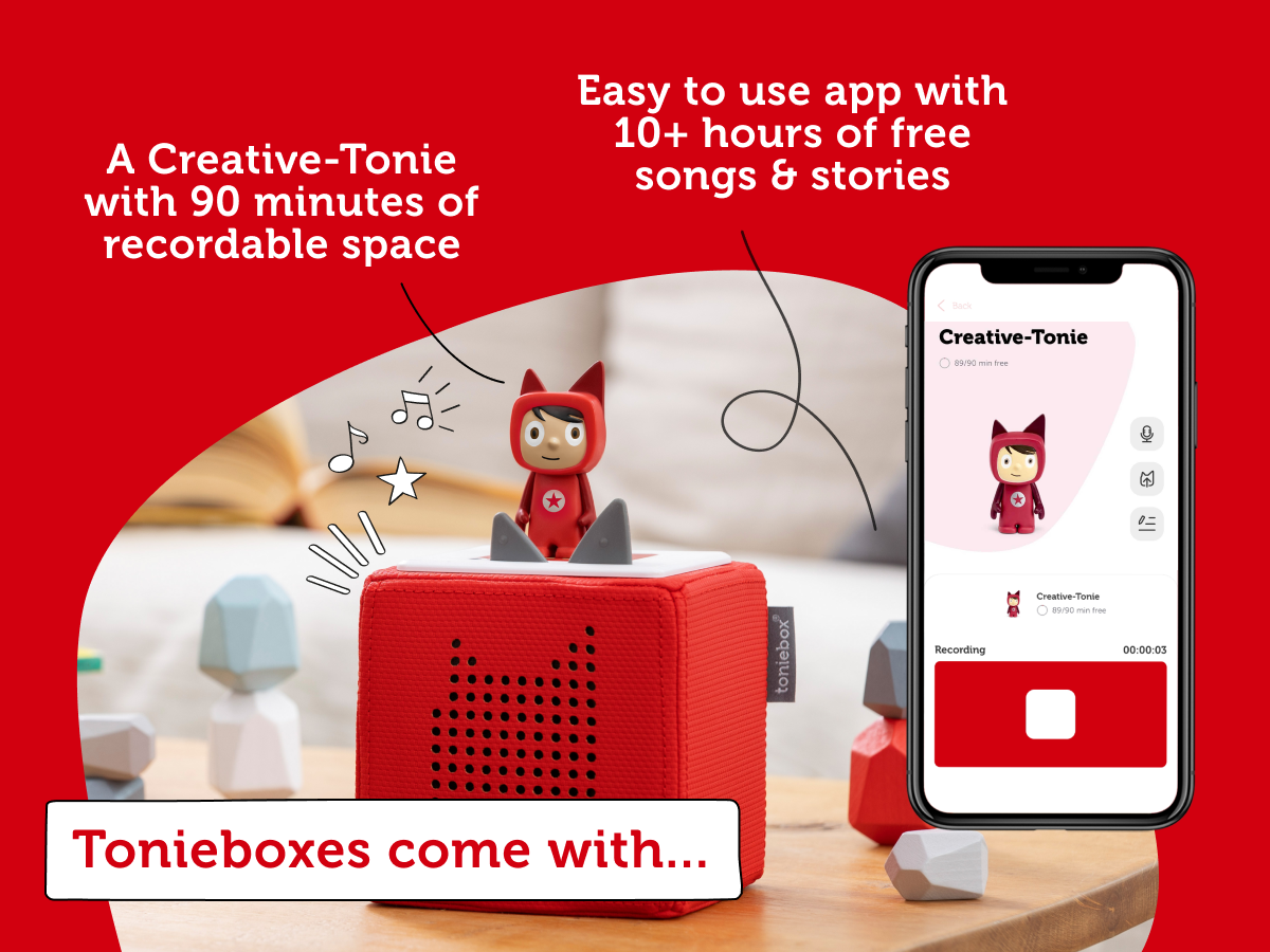 Tonies Starter Set Audio Box Grey