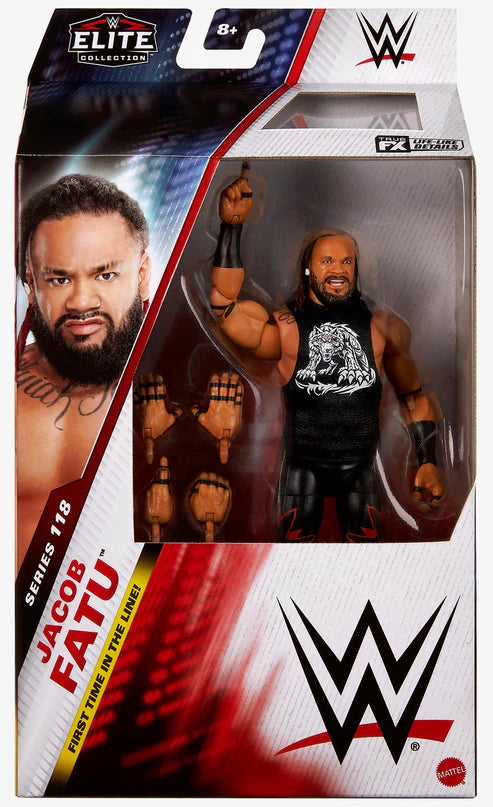 WWE Jacob Fatu Elite Action Figure Series 118
