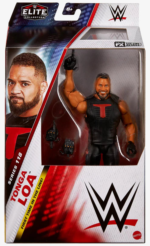 WWE Tonga Loa Elite Action Figure Series 118