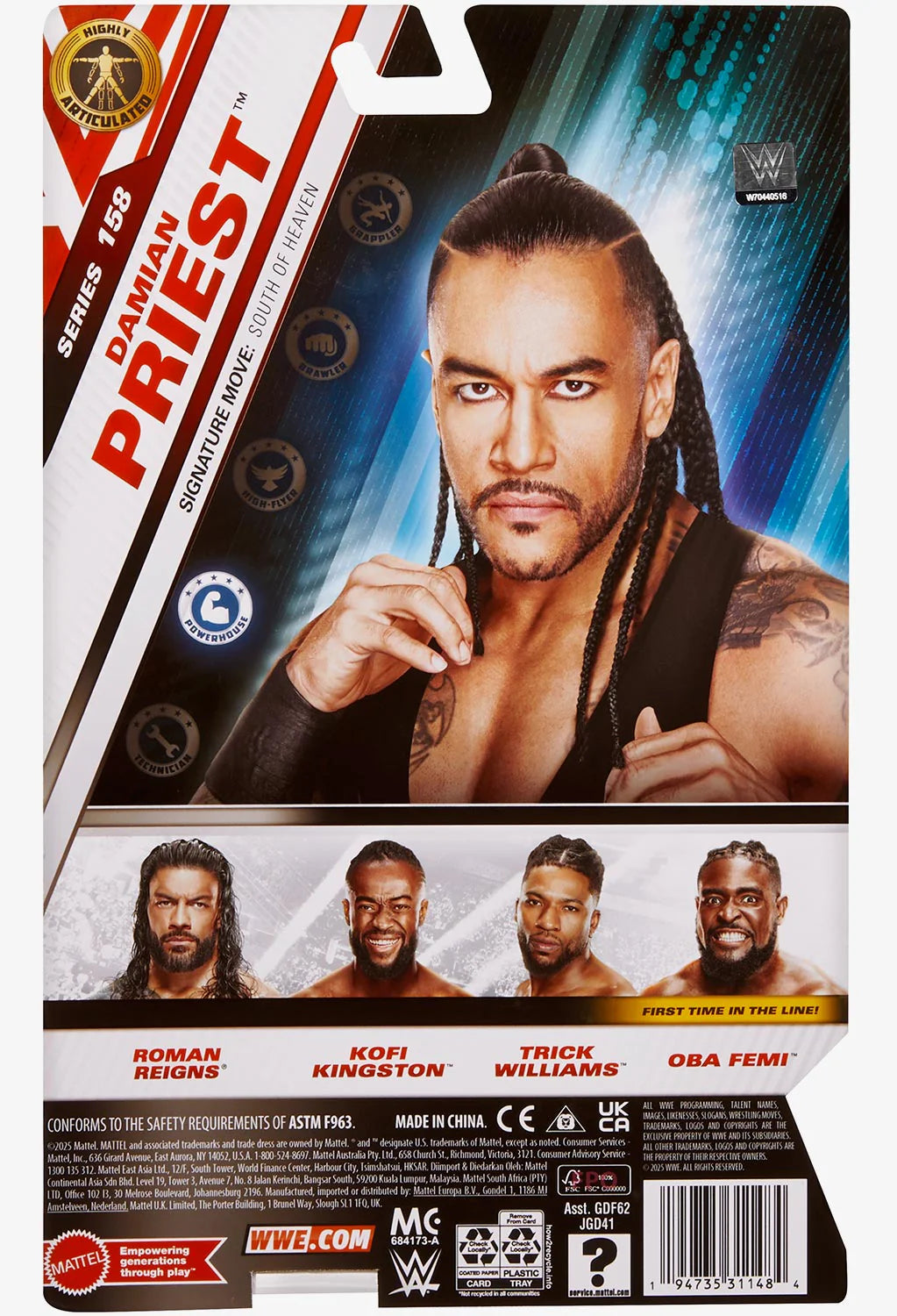 WWE Wrestlemania Main Event Series 158 Damian Priest