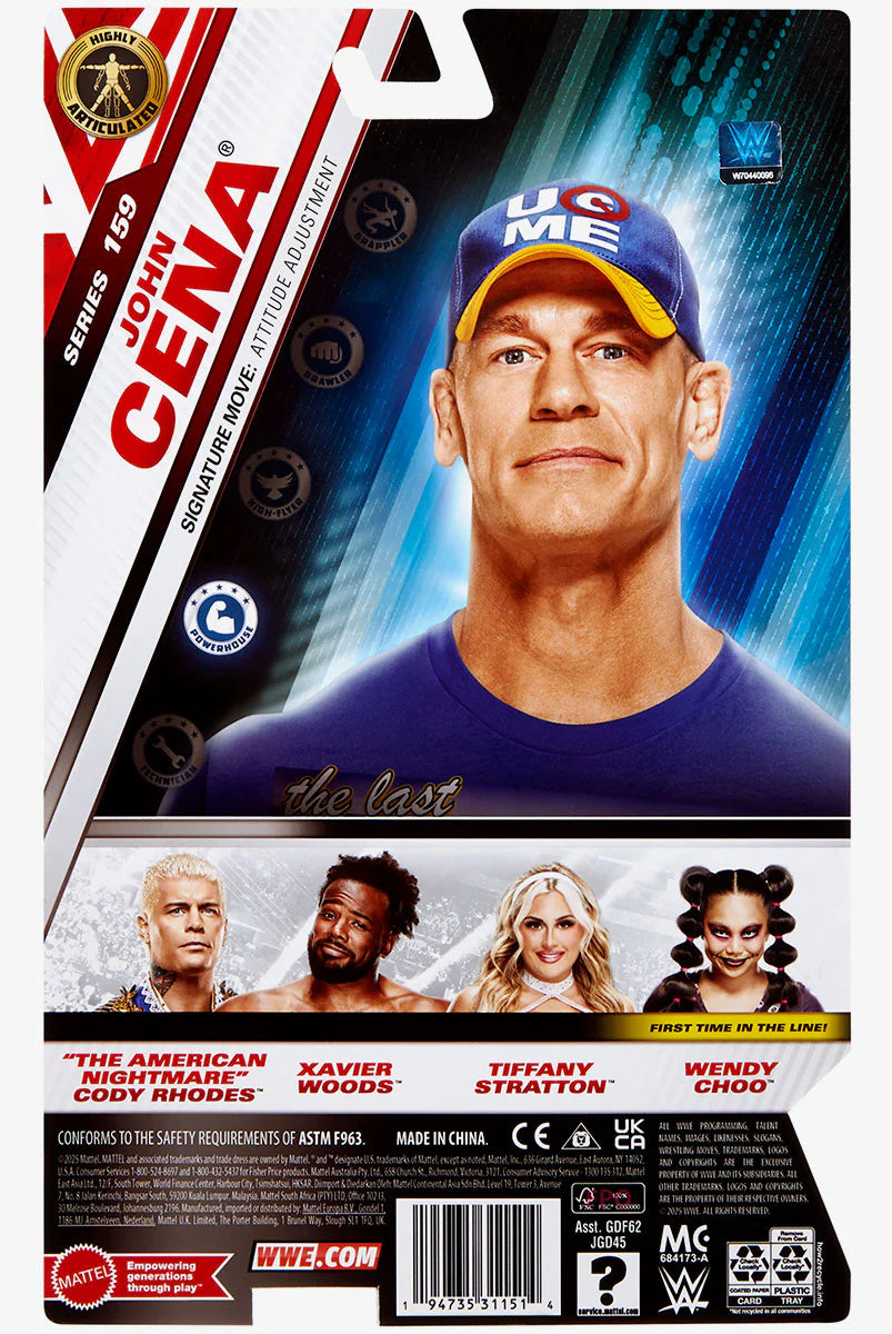 WWE Main Event Series 159 John Cena