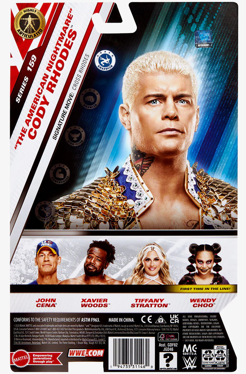 WWE Main Event Series 159 "The American Nightmare" Cody Rhodes