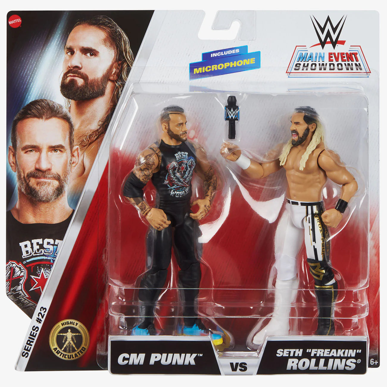 WWE Main Event Showdown Cm Punk VS Seth Rollins