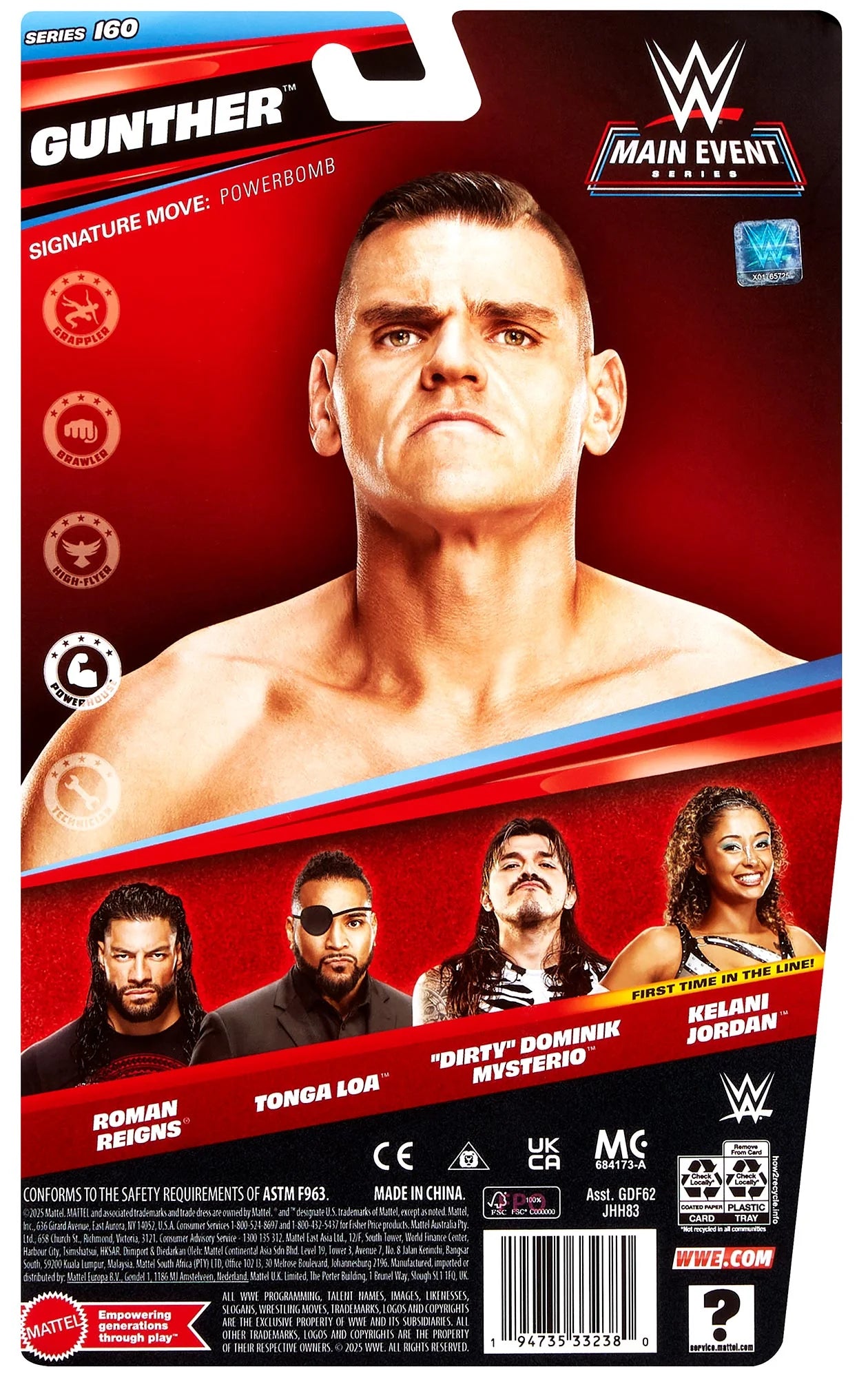 WWE Main Event Series 160 Gunther