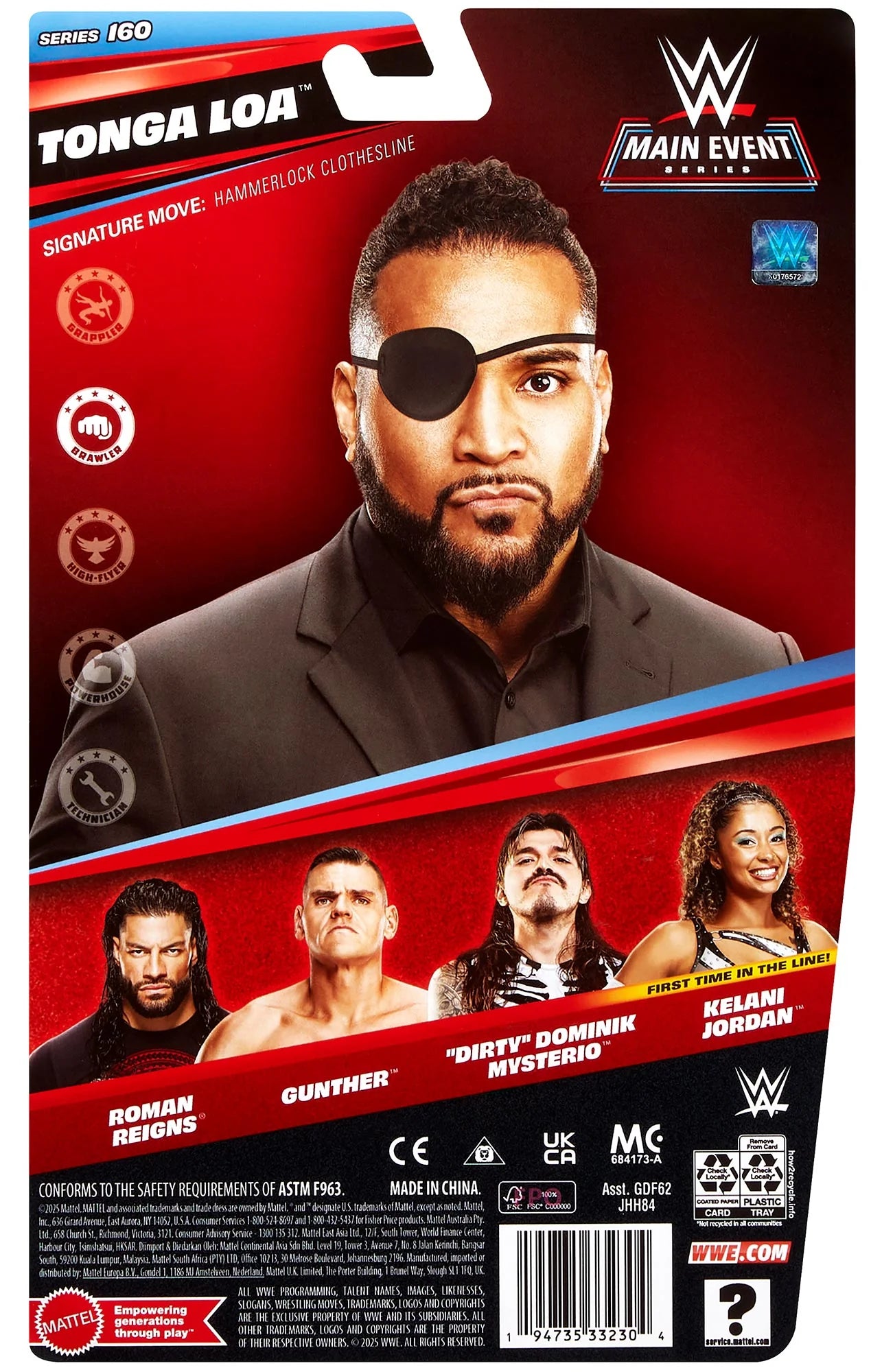 WWE Main Event Series 160 Tonga Loa