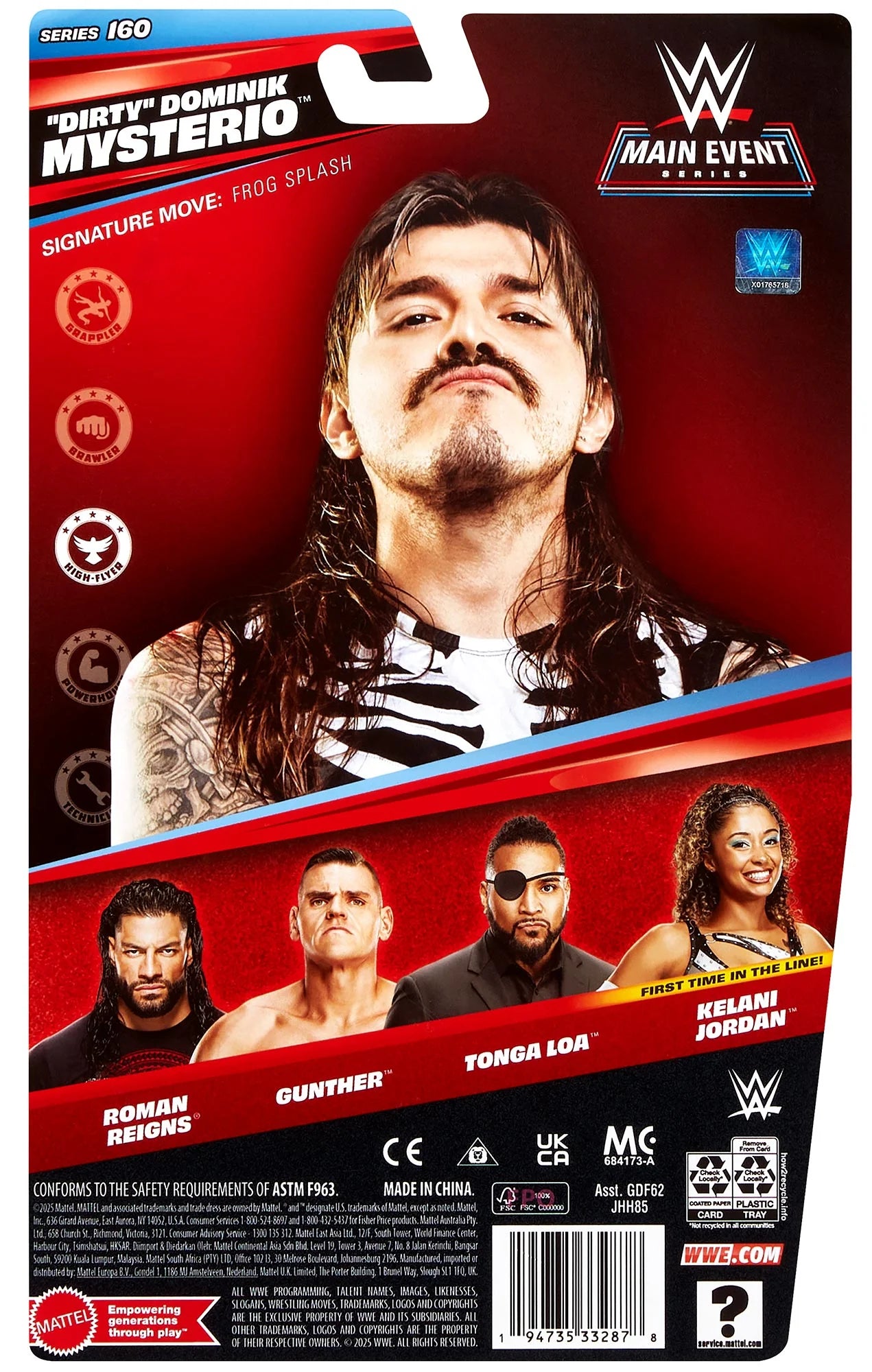 WWE Main Event Series 160 Dirty Dominik Mysterio
