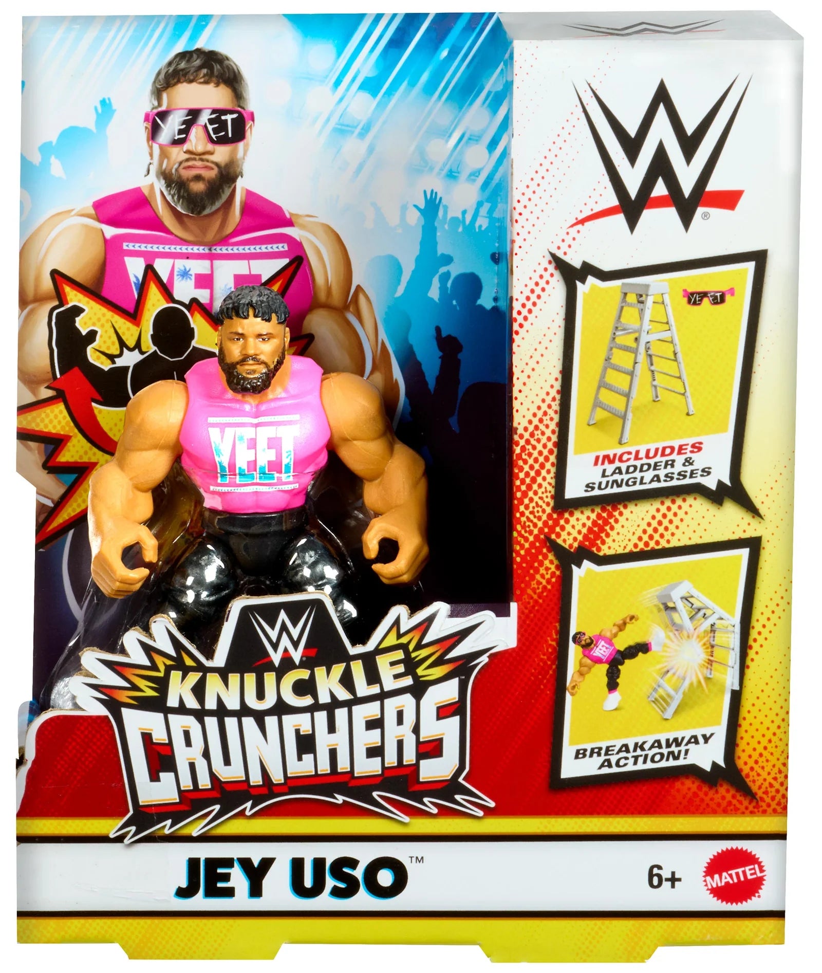 WWE Knuckle Crunchers Jey Uso