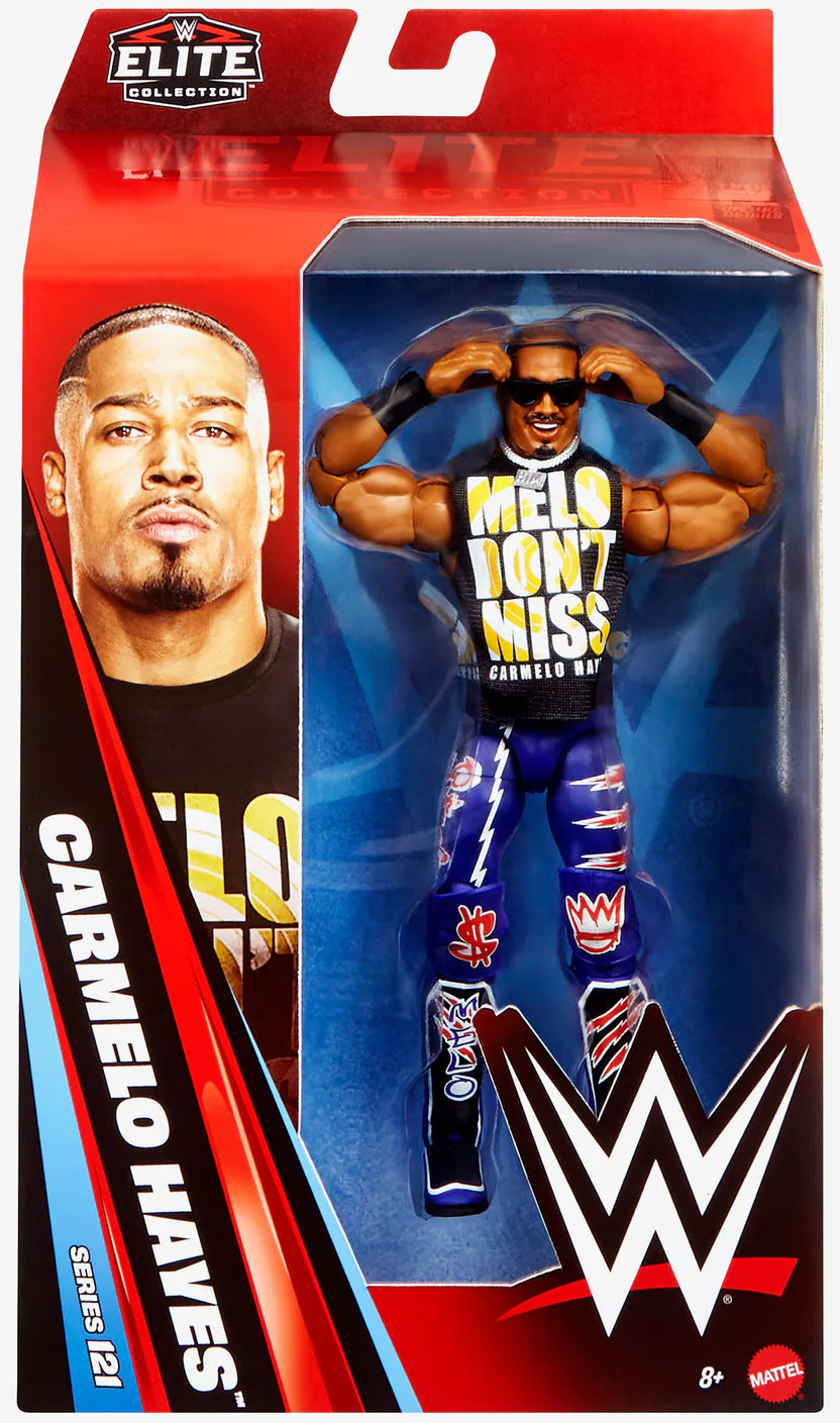 WWE Carmelo Hayes Elite Action Figure Series 121