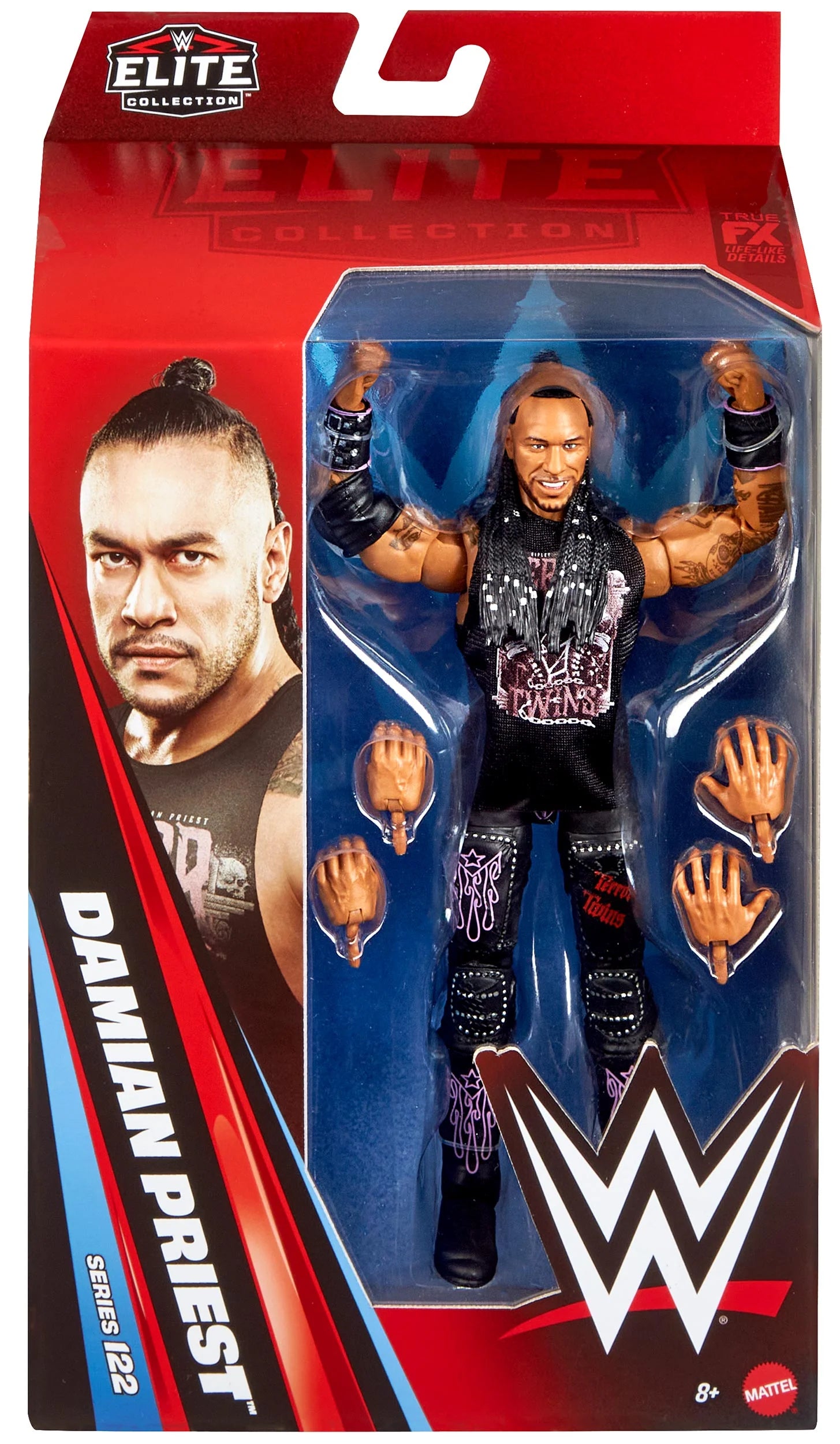 WWE Damian Priest Elite Action Figure Series 122