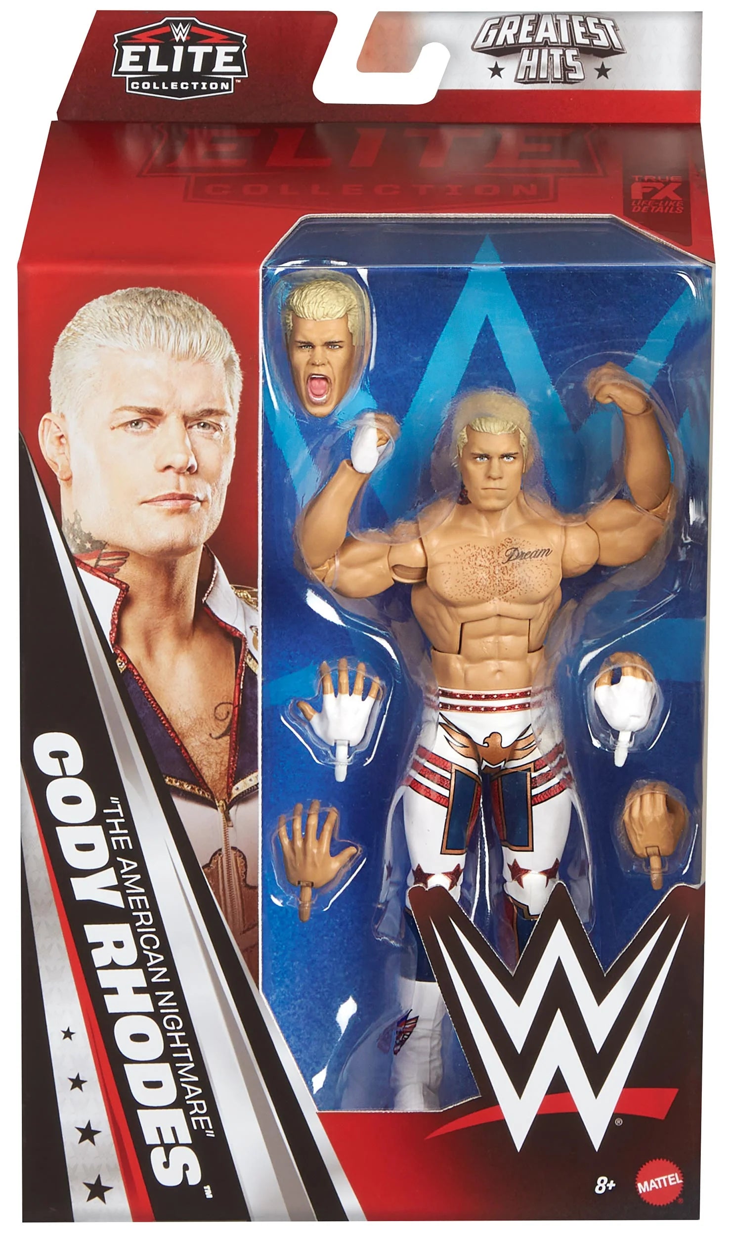WWE "The American Nightmare" Cody Rhodes Greatest Hits Elite Collection