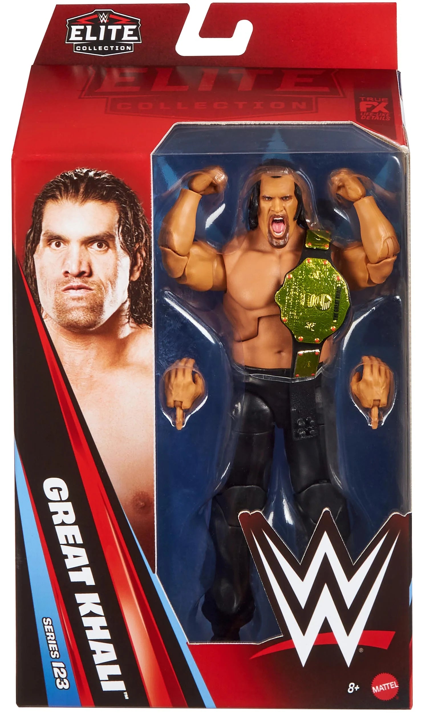 WWE Great Khali Elite Action Figure Series 123