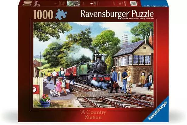 A Country Station 1000 Piece Jigsaw Puzzle