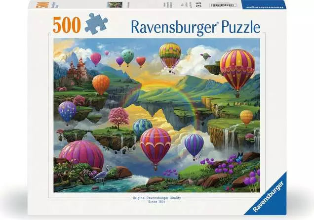 Air Balloon Valley 500 Piece Jigsaw Puzzle