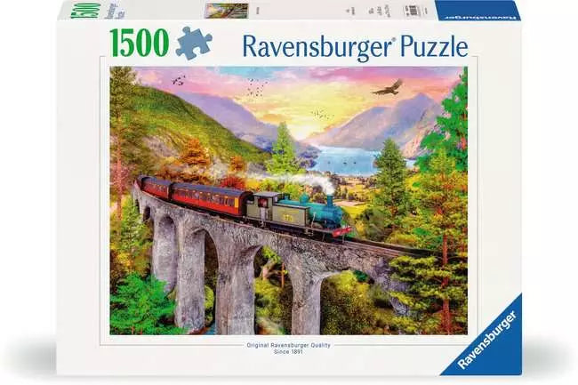 Autumn Viaduct 1500 Piece Jigsaw Puzzle