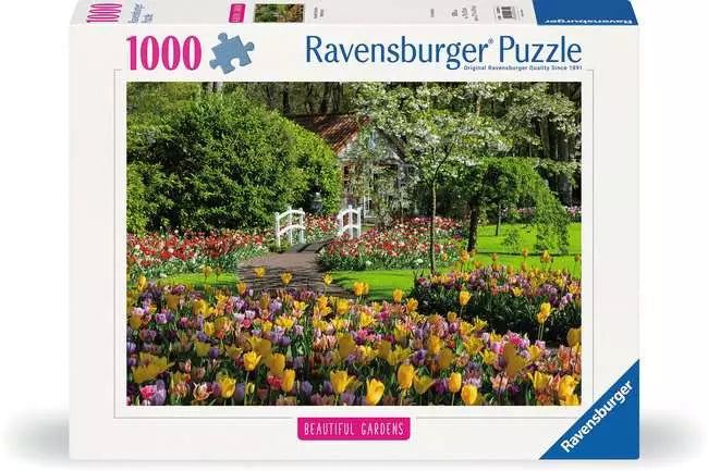 Keukenhof Gardens 1000 Piece Jigsaw Puzzle