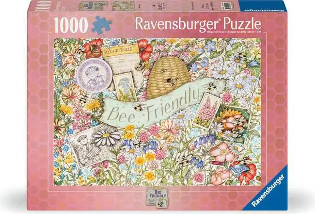 Bee Friendly 1000 Piece Jigsaw Puzzle