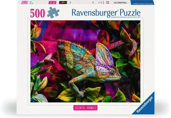 Chameleon 500 Piece Jigsaw Puzzle