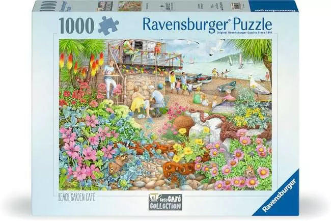 Beach Garden Cafe 1000 Piece Jigsaw Puzzle