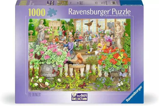 Cosy Caf N2:Secret Garden 1000 Piece Jigsaw