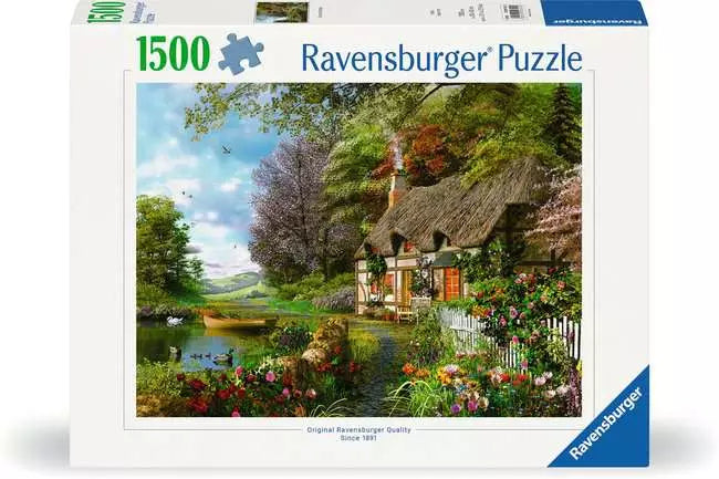 Country Cottage 1500 Piece Jigsaw Puzzle