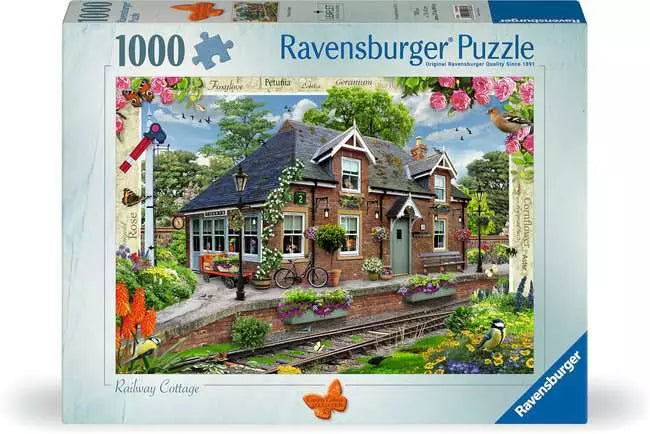 Railway  Country Cottage 13 1000 Piece Jigsaw