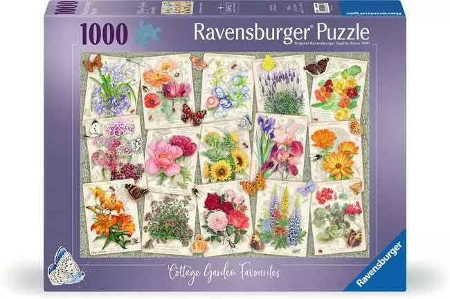 Garden Flowers 1000 Piece Jigsaw Puzzle