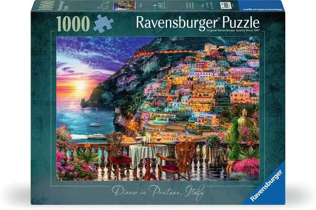 Dinner in Positano 1000 Piece Jigsaw Puzzle
