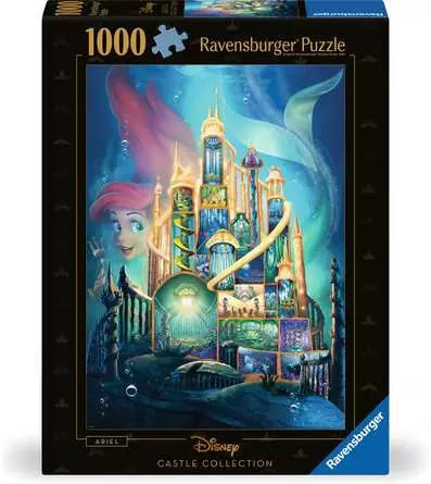 Disney Castles: Ariel 1000 Piece Jigsaw Puzzle