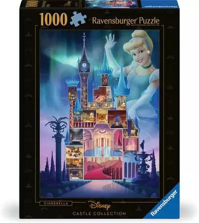 Disney Castles: Cinderella 1000 Piece Jigsaw