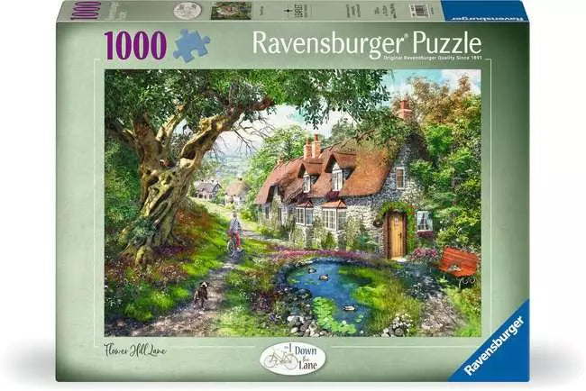 Flower Hill Lane 1000 Piece Jigsaw Puzzle