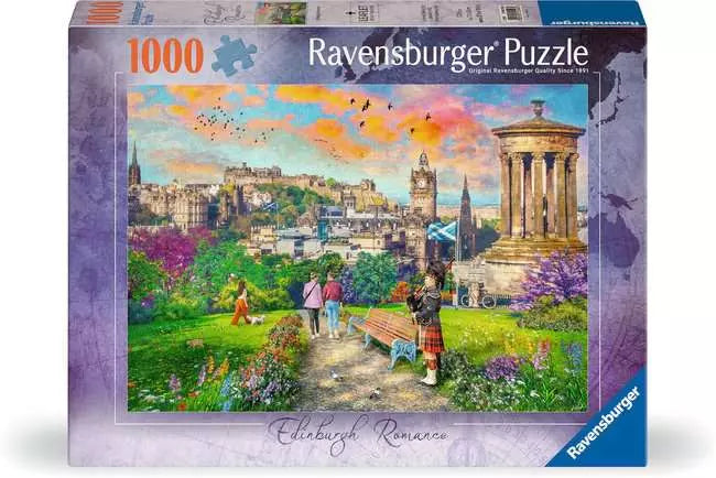 Edinburgh Romance 1000 Piece Jigsaw Puzzle