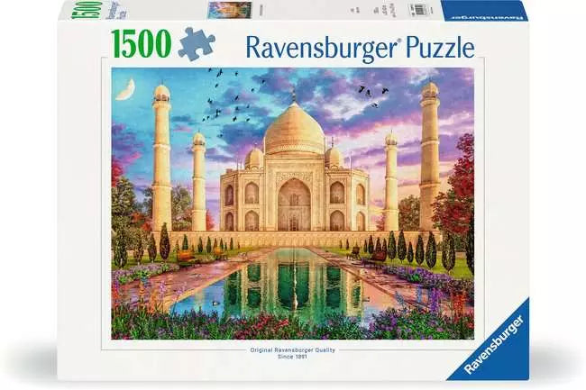 Taj Mahal 1500 Piece Jigsaw Puzzle