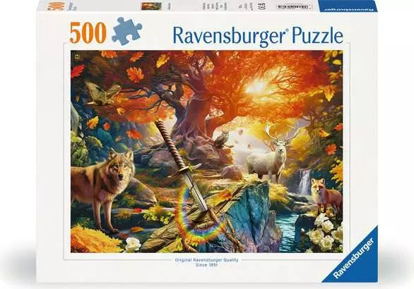 Excalibur Forest 500 Piece Jigsaw Puzzle
