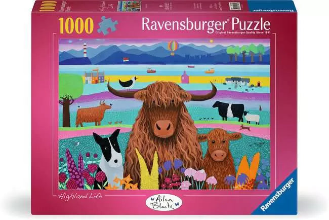 Highland Life 1000 Piece Jigsaw Puzzle