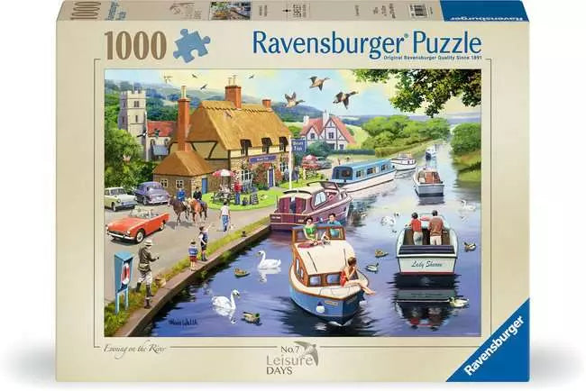 Leisure Days River 1000 Piece Jigsaw Puzzle
