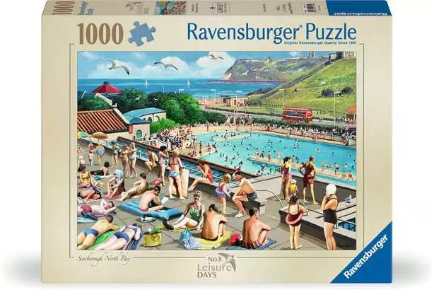 Leisure Days-Scarborough 1000 Piece Jigsaw Puzzle