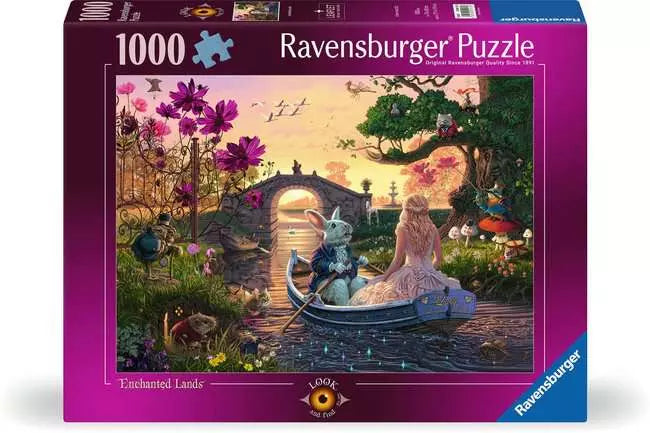 Look & Find: Enchanted Lands 1000 Piece Jigsaw
