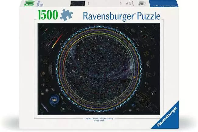 Map of the Universe 1500 Piece Jigsaw Puzzle