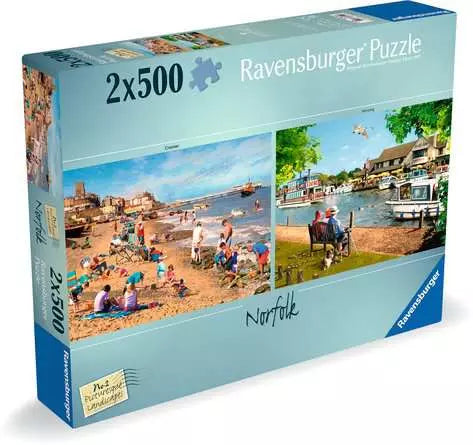 Picturesque Norfolk 2x500 Piece Jigsaws