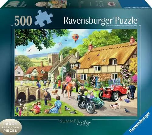 Summer Village 500 Piece Jigsaw Puzzle