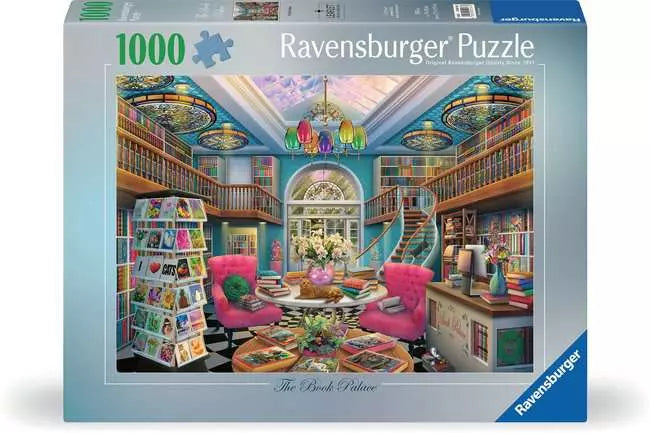 The Book Palace 1000 Piece Jigsaw Puzzle