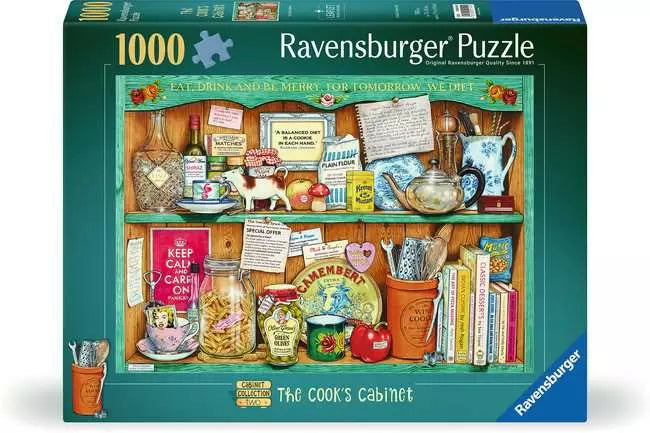The Cooks Cabinet No2 1000 Piece Jigsaw Puzzle