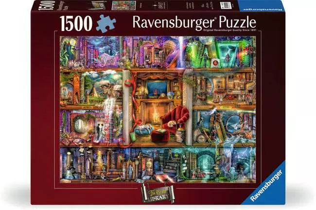 The Grand Library 1500 Piece Jigsaw Puzzle