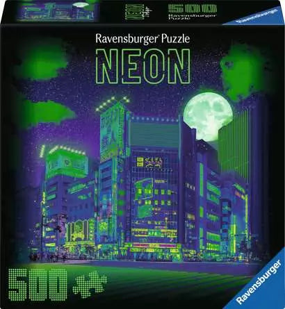 Neon Tokyo 500 Piece Jigsaw Puzzle