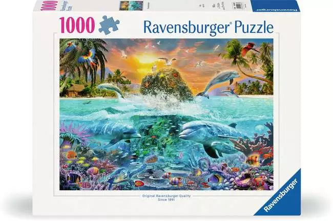 Underwater Island 1000 Piece Jigsaw Puzzle