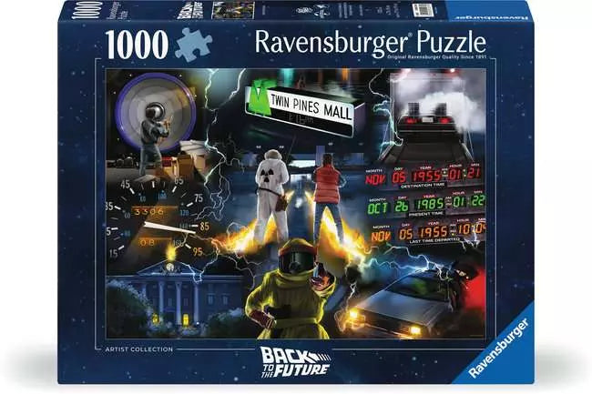 Back to the Future 1000 Piece Jigsaw Puzzle